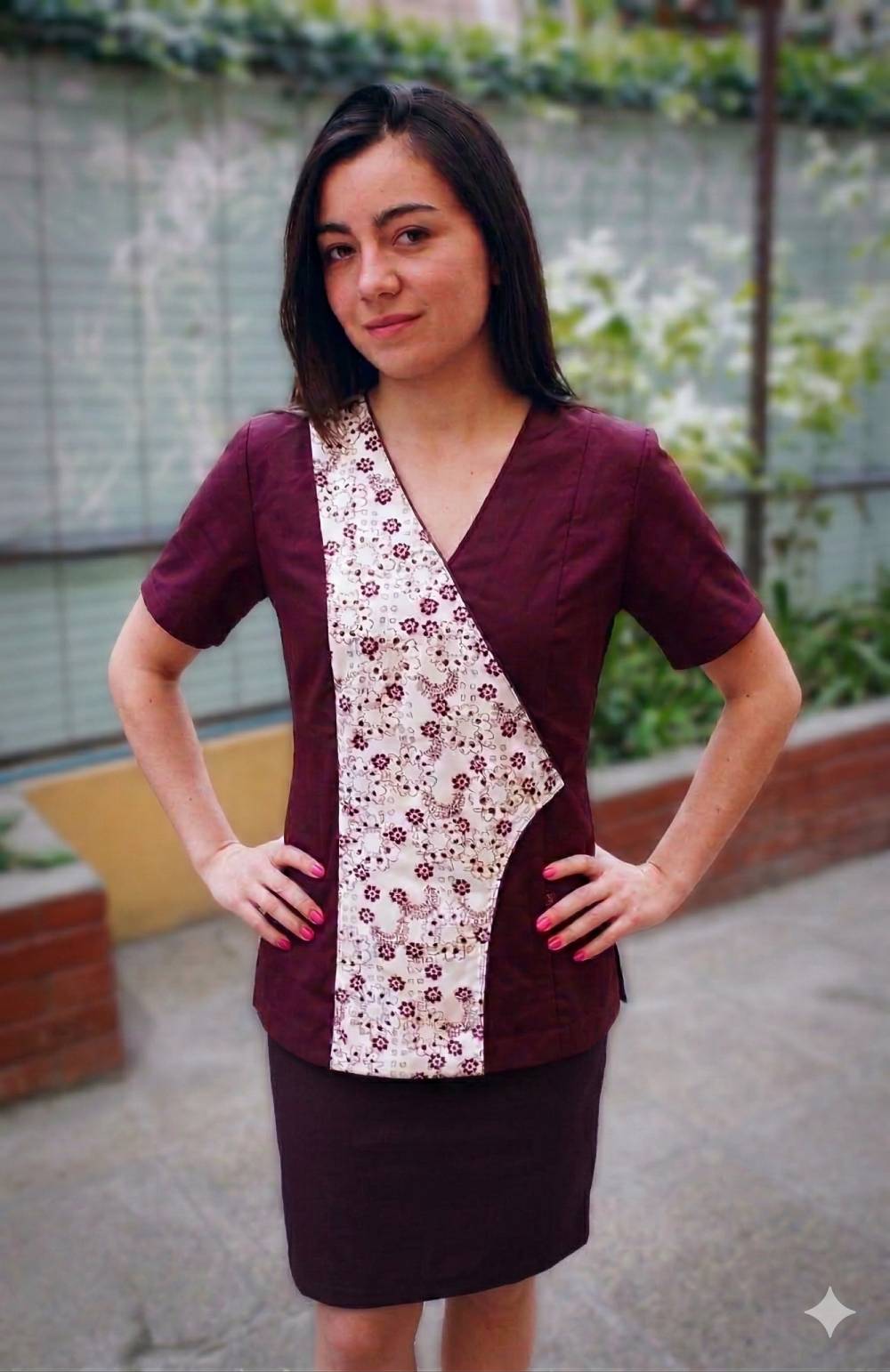 Iris estampado burdeo flor estrella 217 (3)